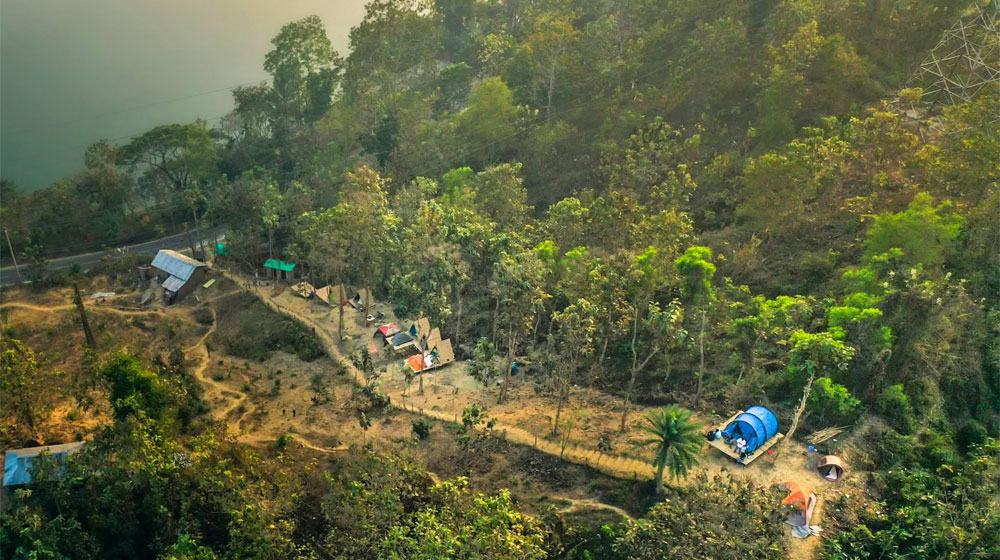 অ্যাডভেঞ্চার প্রেমীদের জন্য চন্দ্রলোক ক্যাম্পিং সাইট