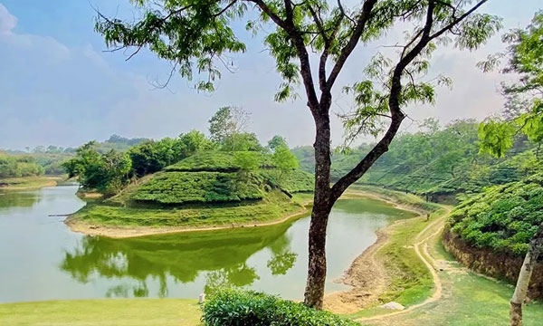ঈদের ছুটিতে শ্রীমঙ্গলে পর্যটক বাড়লেও নেই আগের ভিড়