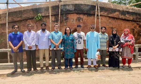 পানাম সেতুর সংস্কার কাজ পরিদর্শনে প্রত্নসম্পদ কমিটি