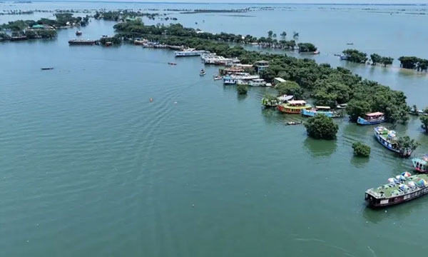 বর্ষা এলেও পর্যটক নেই, ম্লান সুনামগঞ্জের হাওর পর্যটন