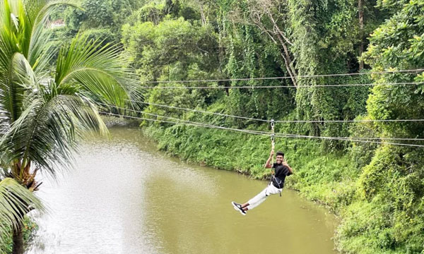 খাগড়াছড়িতে পর্যটকদের জন্য নতুন রোমাঞ্চ, চালু জীপলাইন ও জায়ান্ট সুইং
